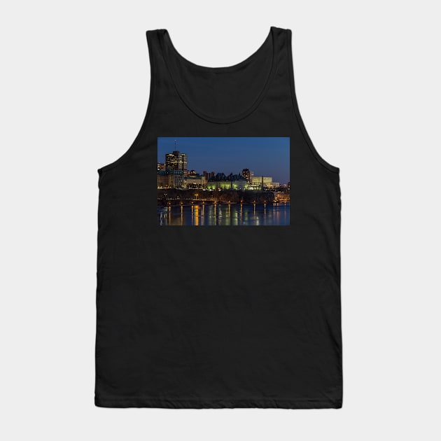 City scape at night Tank Top by josefpittner